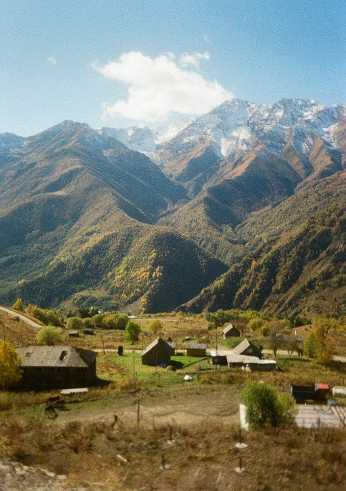 Color film — the warm reality of Ossetian mountains